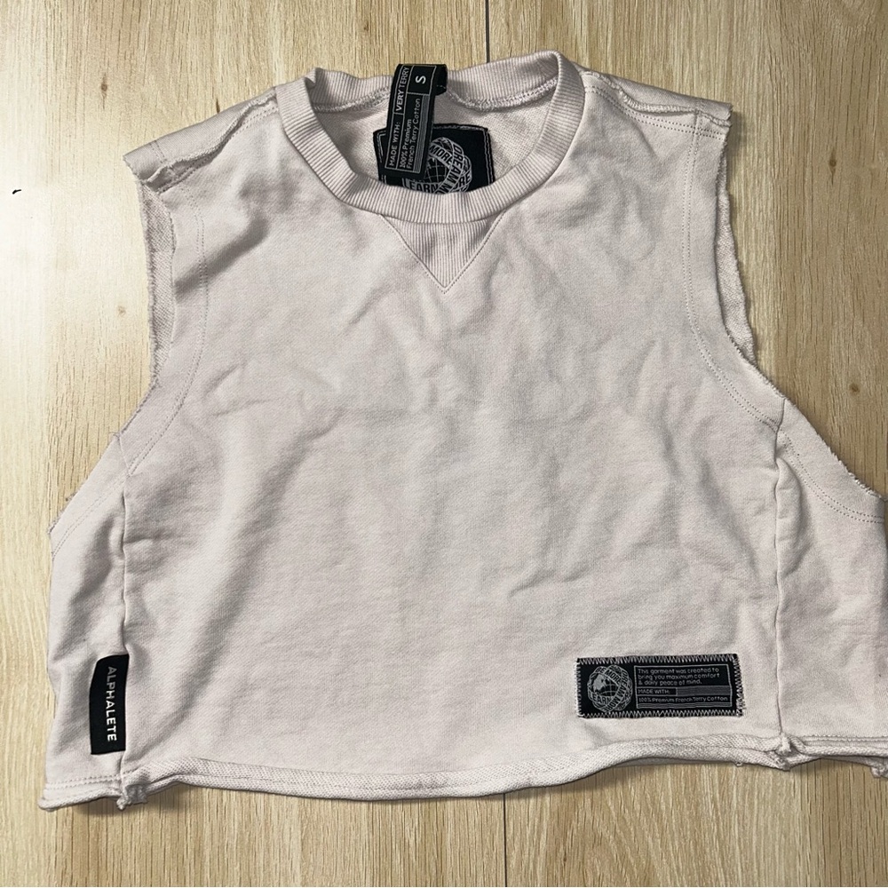 Very Terry Crop Cutoff